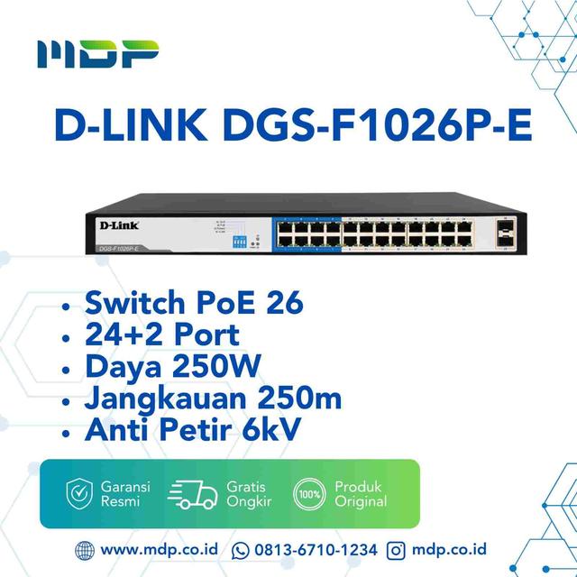 D-LINK DGS-F1026P-E