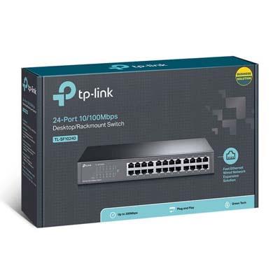 TP-LINK SWITCH HUB 24 PORT 10/100 (TL-SF1024D)