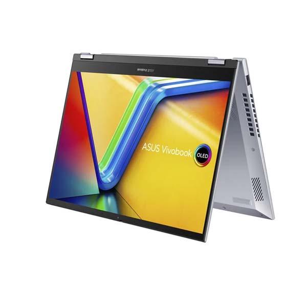 NOTEBOOK ASUS TP3402VA-OLEDS752 (COOL SILVER) : INTEL CORE I7-13700H,UMA,16GB,512GB SSD,14" OLED,TOUCH SCREEN,STYLUS PEN,WIN 11+OHS