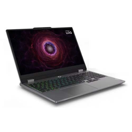 NOTEBOOK LENOVO LOQ-15AHP9 (83DX0037ID) LUNA GREY : AMD RYZEN 5-8645HS,8GB DDR5-5600,512GB SSD M.2 2242 PCIE NVME,NVIDIA GEOFORCE RTX4050 6GB,15.6"FHD IPS 300NITS,WIN 11 HOME+OHS 2021 (BACKPACK-H70101)