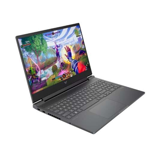 NOTEBOOK HP VICTUS 16-R1005TX (MICA SILVER) : INTEL CORE I5-14500HX,16GB DDR5-5600,512GB SSD PCIE,RTX4060 8GB,16.1"FHD ANTIGLARE IPS 300NITS 144HZ,WIN 11 HOME+OHS 2021,2Y+ADP