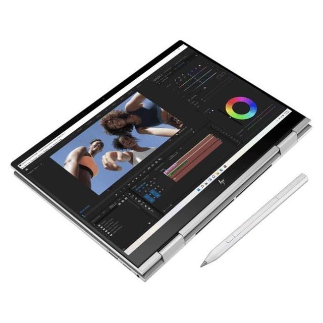 NOTEBOOK HP ENVY X360 14-FC0777TU (SILVER) : INTEL ULTRA I70155U,16GB LPDDR5X,1TB SSD,INTEL GRAPHICS,EVO,14.0" 2.8K OLED,WIN 11 HOME+OHS 2021,2Y ADP (TAS A08JTAA)