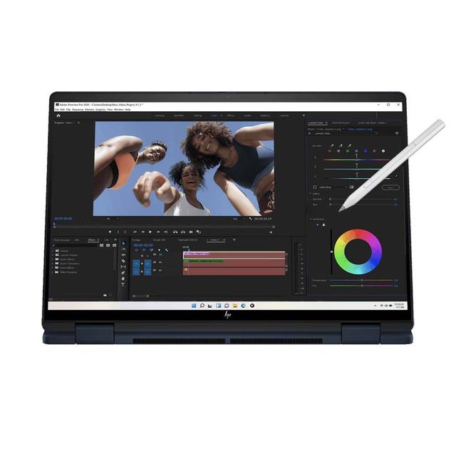 NOTEBOOK HP ENVY X360 14-FC0888TU (BLUE) : INTEL ULTRA I70155U,16GB LPDDR5X,1TB SSD,INTEL GRAPHICS,EVO,14.0" 2.8K OLED,WIN 11 HOME+OHS 2021,2Y ADP (TAS)