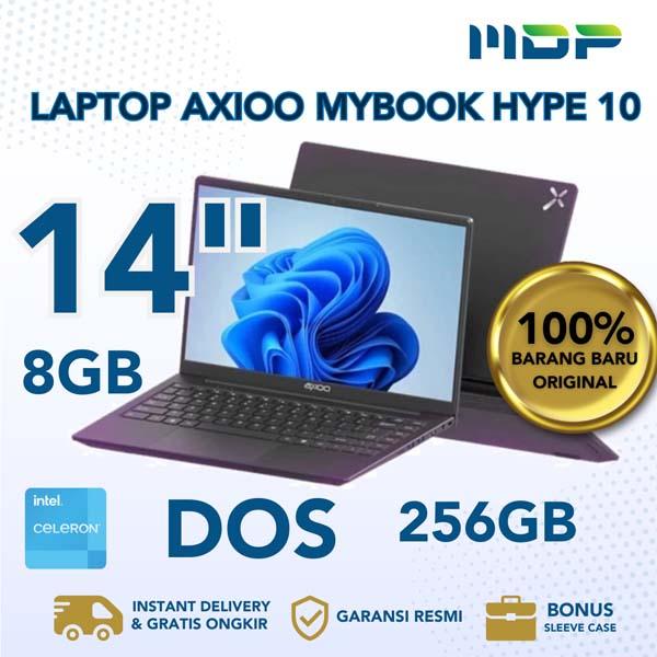 NOTEBOOK AXIOO MYBOOK HYPE 10 (NBAX244C08HNN) TITANIUM BROWN  : INTEL CELERON N4020,8GB,HD 256GB ,14",DOS (SLEEVCAS)