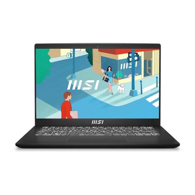 NOTEBOOK MSI MODERN 14 C13M-1284ID (9S7-14J112-1284) CLASSIC BLACK : INTEL CORE I5-1335U,16GB,512GB SSD NVME,IRIS XE GRAPHICS,14"FHD,WIN 11 HOME+OHS 2021