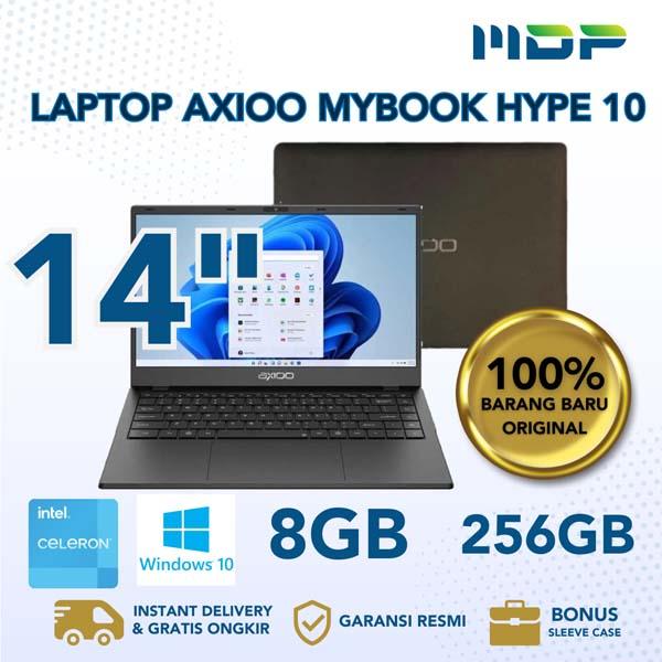 NOTEBOOK AXIOO MYBOOK HYPE 10 (NBAX244C08HNN0) TITANIUM BROWN  : INTEL CELERON N4020,8GB,256G SSD,14",WIN 10 (SLEEVCAS)