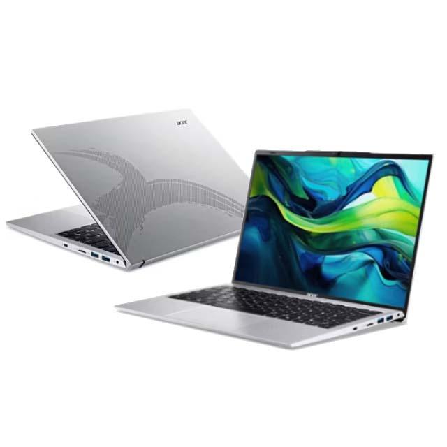 NOTEBOOK ACER ASPIRE LITE AL14-52M-59N8 (SILVER) : CI5-1334U 8GB DDR5 (UPGRADEABLE) 512 SSD 14"WUXGA IPS W11 OHS21 (BACKPACK)
