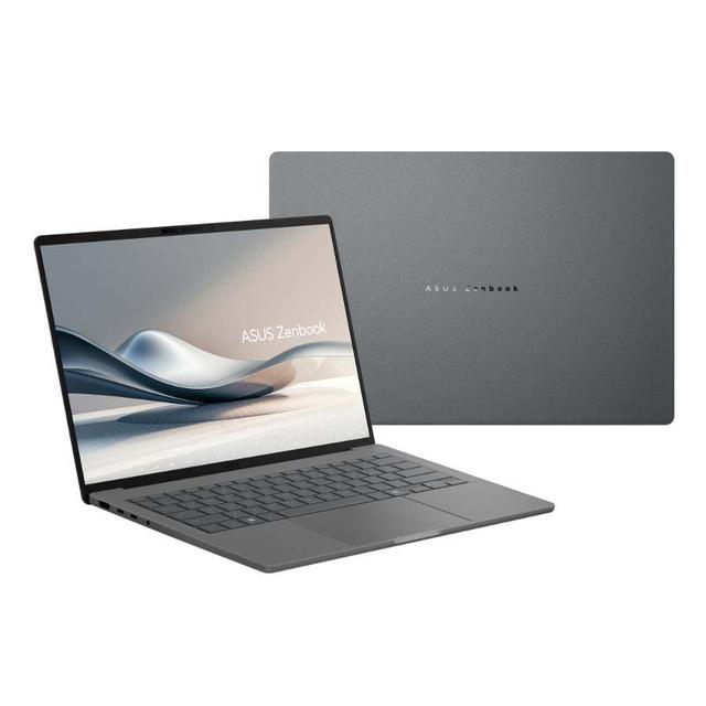 NOTEBOOK ASUS ZENBOOK UX3407QA-IPSP152M (ICELAND GREY) : SNAPDRAGON X X126100,UMA,16GB DDR5,512GB,14"IPS WUXGA 2K,WIN 11 HOME+OHS+O365 BASIC