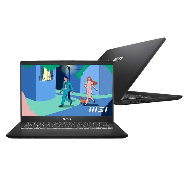 NOTEBOOK MSI MODERN 14-406ID (9S7-14JK12-406) CLASSIC BLACK : AMD R5-7430U,8GB,512GB SSD PCIE,14"FHD,WIN 11 HOME+OHS 2021