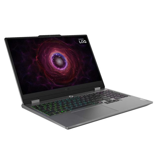 NOTEBOOK LENOVO LOQ 15ARP9 (83JC00J5ID) LUNA GREY : AMD R7-7435HS,12GB DDR5-4800,512GB SSD M.2 2242 PCIE,RTX4050 6GB,15.6"FHD IPS 300NITS,WIN 11 HOME+OHS+M365 (BACKPACK-H70101)