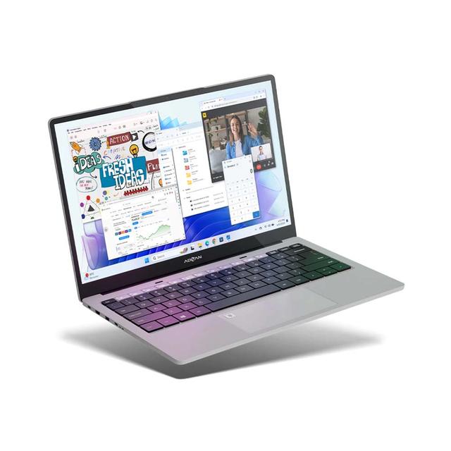 NOTEBOOK ADVAN WORKPLUS (SILVER) : INTEL CORE I5-12600H,24GB LPDDR5,512GB SSD,INTEL GRAPHICS,14" FHD BEZEL LESS,58WH BATTERY,FINGERPRINT,WINDOWS 11 ( NO TAS)