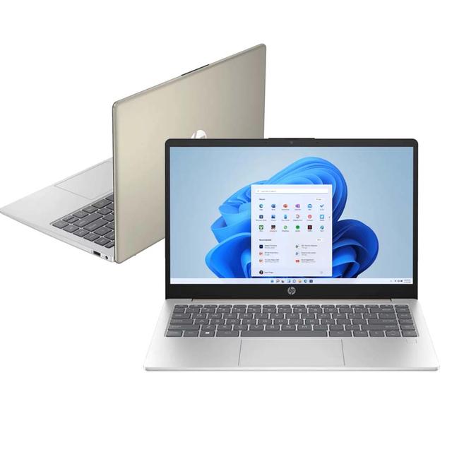 NOTEBOOK HP 14-EM0195AU (GOLD) : ATHLON SILVER 7120U,UMA,8GB LPDDR5,512GB SSD,14"FHD,WIN 11 HOME+OHS  (TAS-A08JTAA)