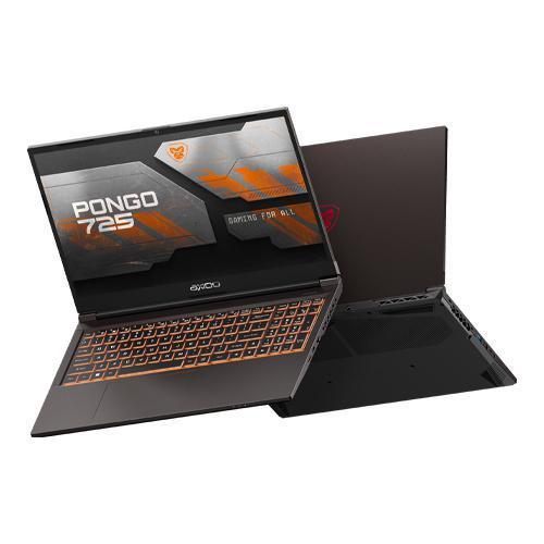 NOTEBOOK AXIOO PONGO 725 V.2 (NBAXP72-C7D-165X1-4V2) BLACK : INTEL CORE I7-13620H,16GB,512GB SSD,RTX 2050 4GB,15.6",WIN 11(BACKPACK PONGO)