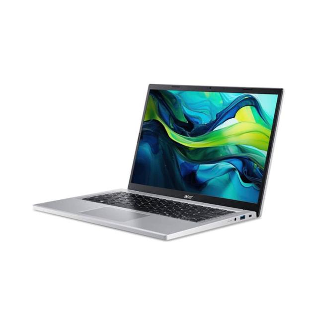 NOTEBOOK ACER ASPIRE GO 14 AI AG14-72P- 571C (SILVER)  INTEL CORE 5-120U ,8GB DDR4 UPGRADEABEL 2 SLOT ,512GB NVME ,14", WUXGA IPS SRGB 100% WINDOWS 11+OHS 24 (BACKPACK)