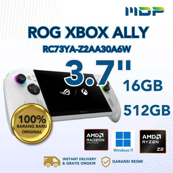 ASUS ROG ALLY XBOX ALLY RC73YA-Z2AA30A6W (90NV00G1-M000D0) WHITE : AMD RYZEN Z2 A,16GB LPDDR5X,512GB SSD,RADEON RDNA 3,7"FHD TOUCH 120HZ,WIN 11