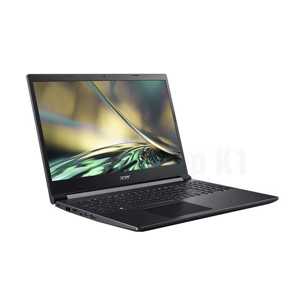 NOTEBOOK ACER ASPIRE 7 A715-59G -516G BLACK : CI5-13420H , 16GB, 512 SSD RTX3050 6GB, 15.6" W11+OHS (+BACKPACK BATIK)