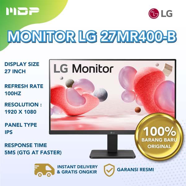 LCD MONITOR LG 27" 27MR400-B