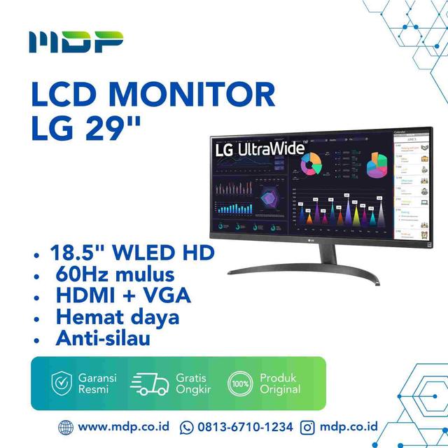 LCD MONITOR LG 29" 29WQ500-B (100HZ,IPS,HDMI) ULTRA WIDE