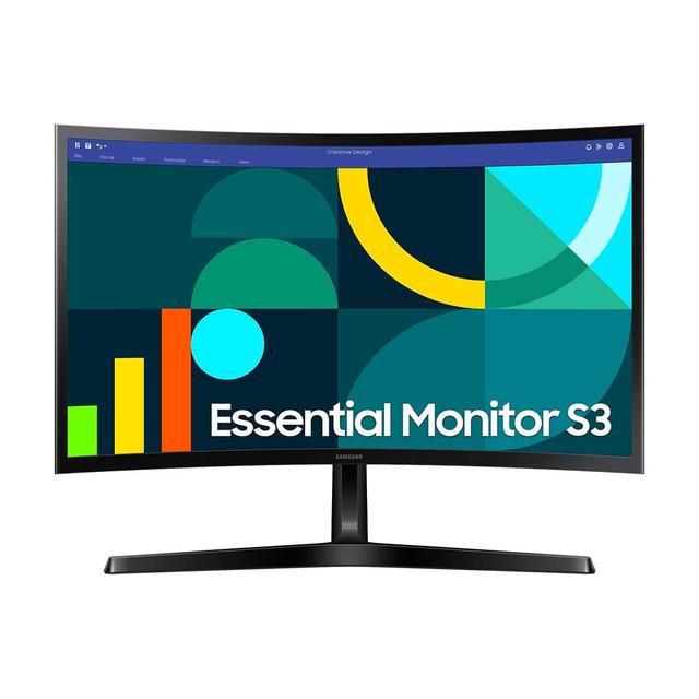 MONITOR SAMSUNG CURVED LED S36GD LS24D366GAEXXD : 24" 100HZ CURVED Y-STAND