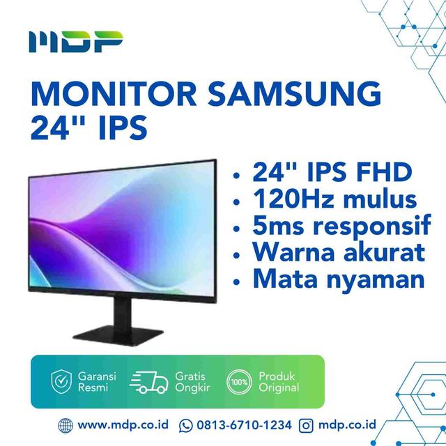 MONITOR SAMSUNG LED LS24F320GAEXXD (S32GF) : 24" IPS 120HZ 5GTG FLAT