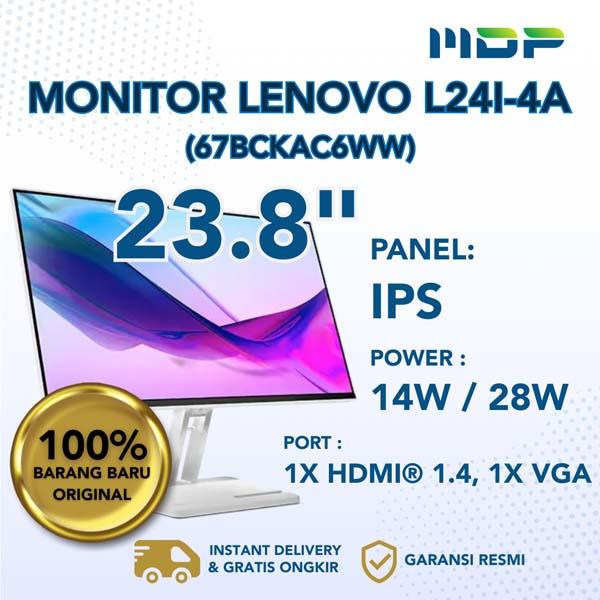 LCD MONITOR LENOVO 24" L24I-4A (67BCKAC6WW) 
