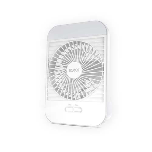 ROBOT USB MINI FAN RT-BF14 WHITE (6971548137562)
