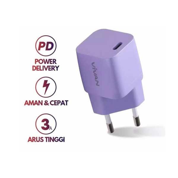 CHARGER POWER NANO 20 PURPLE/GREEN VIVAN