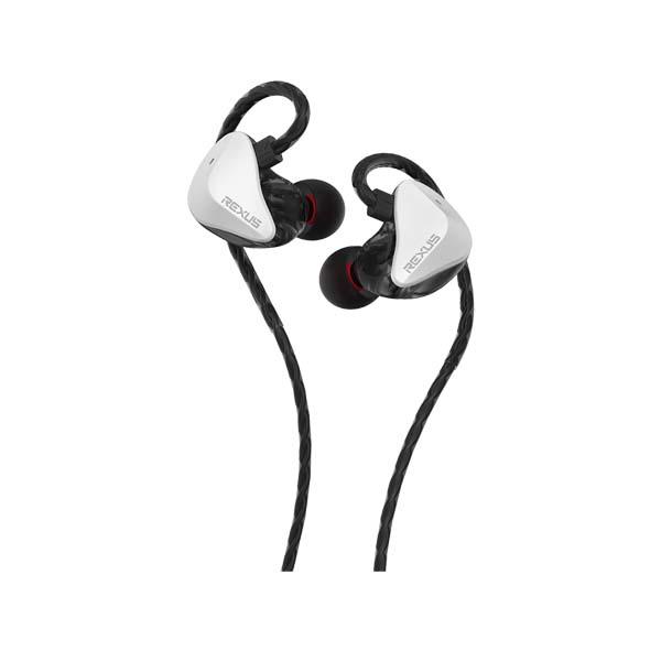 EARPHONE REXUS EZ4 WHITE HANDSFREE