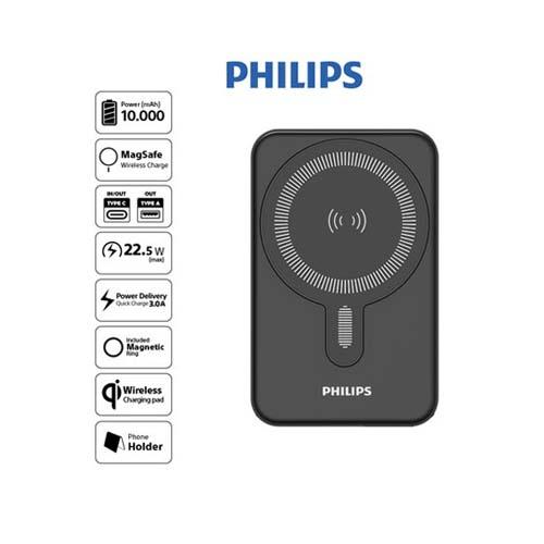 MAGSAVE POWER BANK 10.000MAH PHILIPS DLP9859NB/70 BLACK