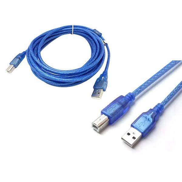 CABLE USB PRINTER V 2.0 TRANSP 10M NYK