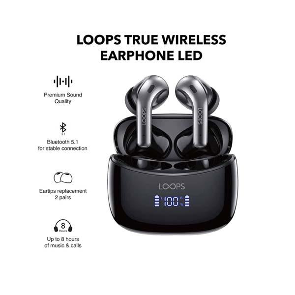 LOOPS TRUE WIRELESS EARPHONE LED X03