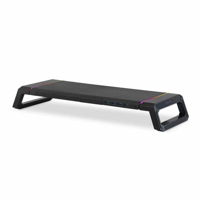 MONITOR STAND RGB REXUS TRANT FP03 USB HUB 3.0 BLACK