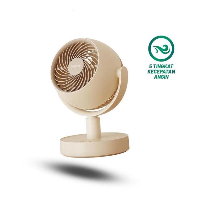 ROBOT USB MINI FAN RT-BF23 BEIGE