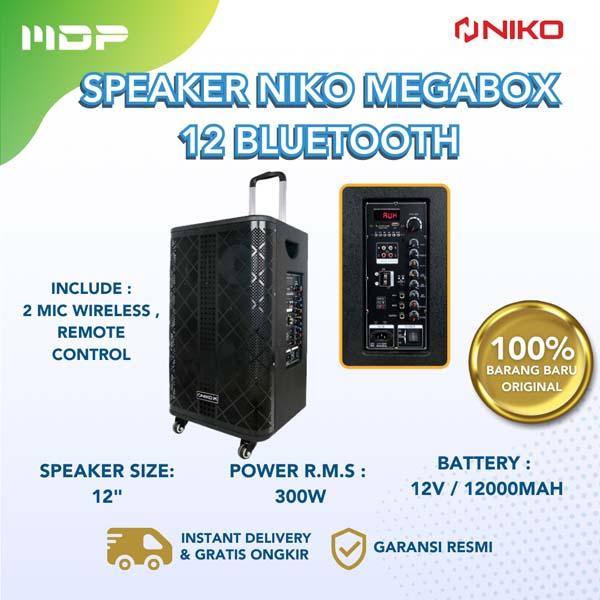 SPEAKER NIKO MEGABOX 12 (BLUETOOTH)