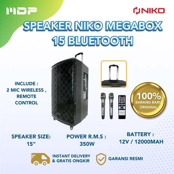 SPEAKER NIKO MEGABOX 15 (BLUETOOTH)