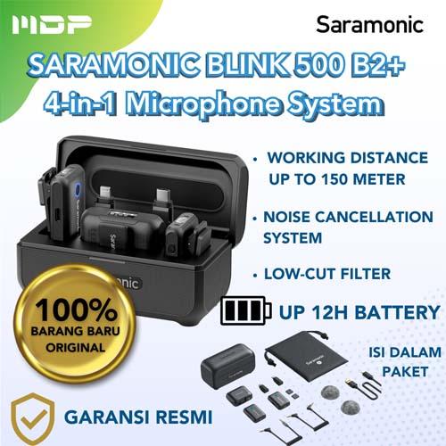 MICROPHONE WIRELESS SARAMONIC BLINK 500 B2 +