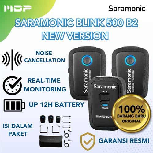 MICROPHONE WIRELESS SARAMONIC BLINK 500 B2 NEW VERSION