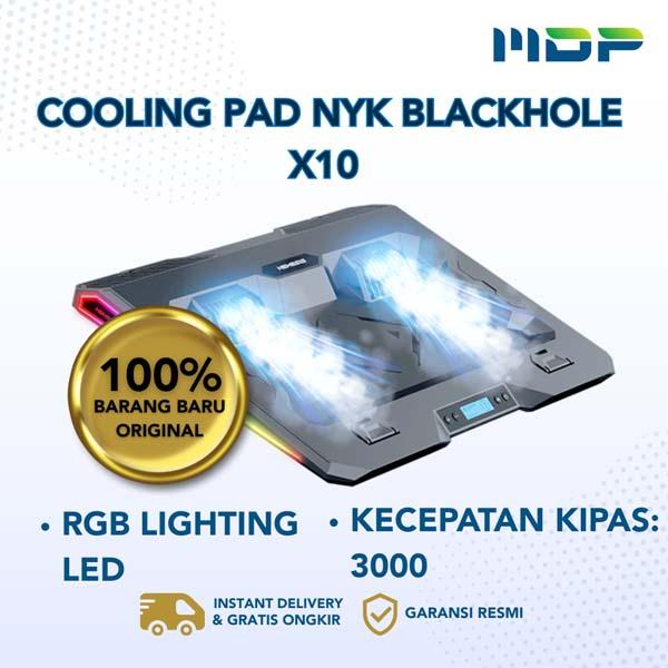 COOLING PAD NYK AIR FLOW WITH DIGITAL BLACKHOLE X10