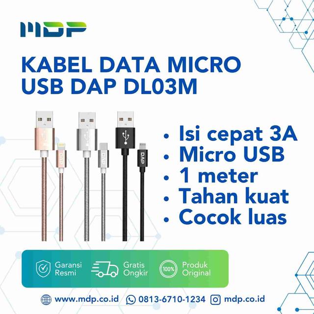 KABEL DATA MICRO USB DAP DL03M