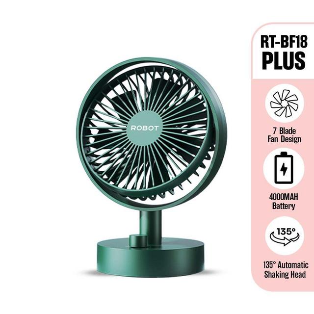 ROBOT USB MINI FAN RT-BF18 PLUS GREEN