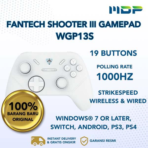 FANTECH SHOOTER III GAMEPAD WGP13S WHITE