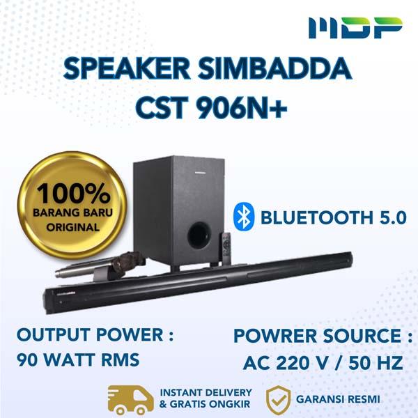 SPEAKER SIMBADDA CST 906N+ (INCL : CINEMATIC 2.1 SOUNDBAR)