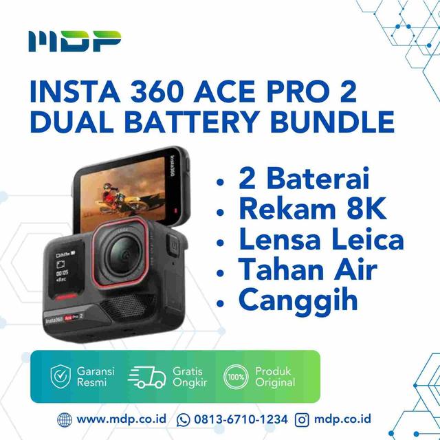 INSTA 360 ACE PRO 2 DUAL BATTERY BUNDLE