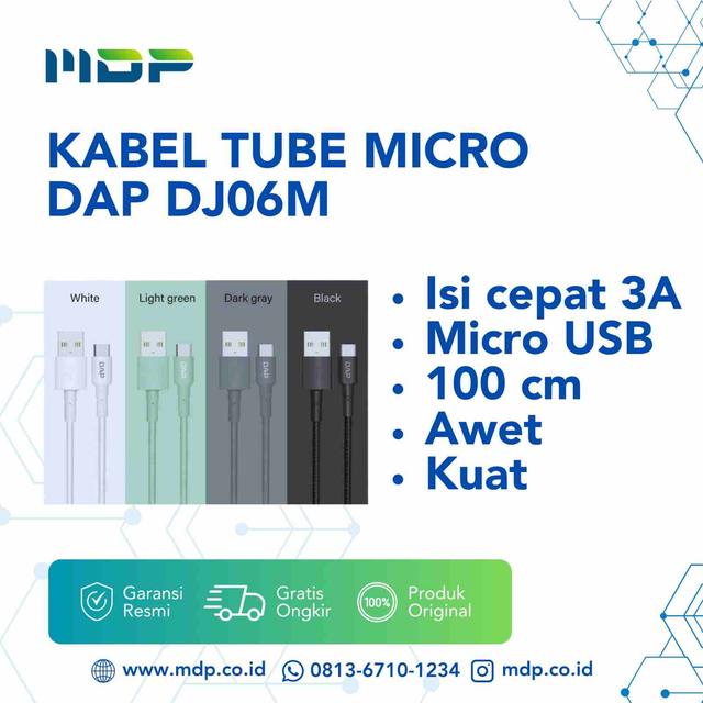 KABEL TUBE MICRO 3A 100CM DAP DJ06M