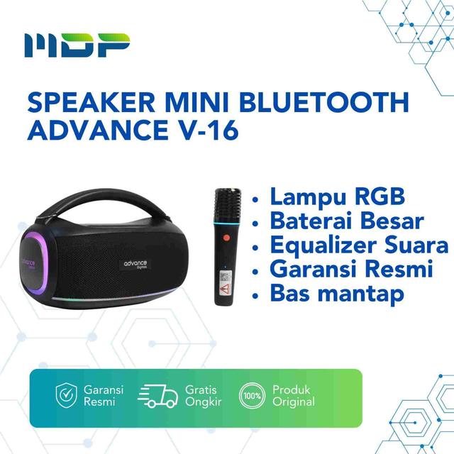 SPEAKER MINI BLUETOOTH ADVANCE V-16