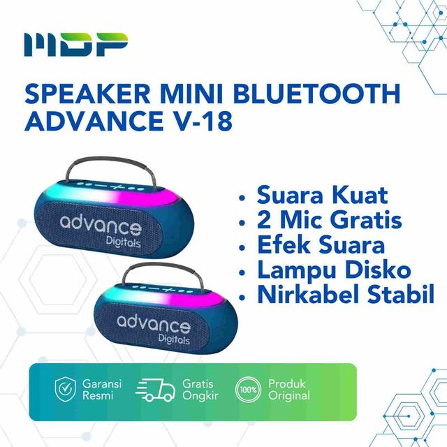 SPEAKER MINI BLUETOOTH ADVANCE V-18
