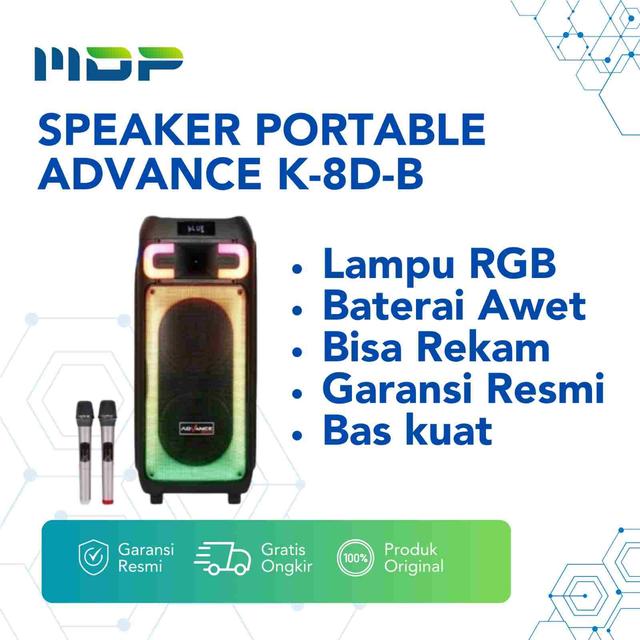 SPEAKER PORTABLE ADVANCE K-8D-B