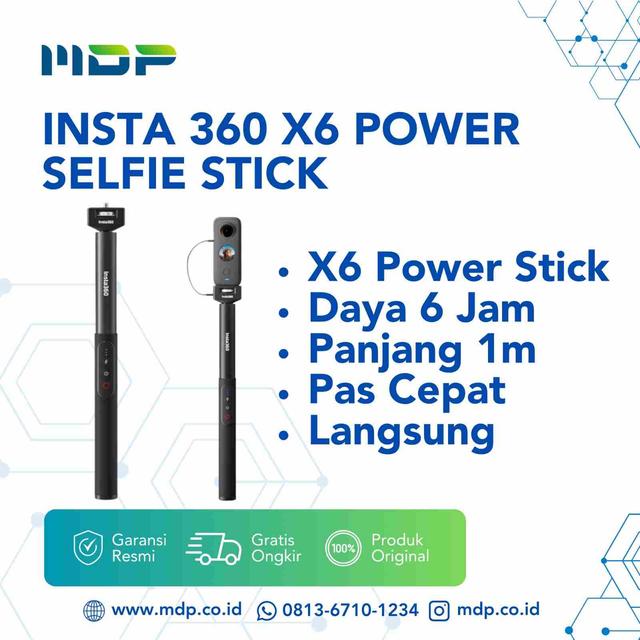 INSTA 360 X6 POWER SELFIE STICK