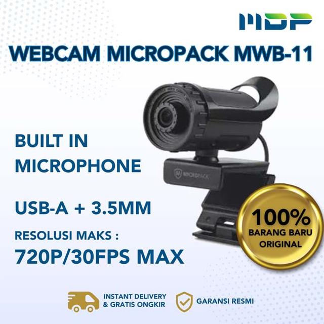 KAMERA WEB MICROPACKHD 720P DIGITAL PC CAMERA (MWB-11)