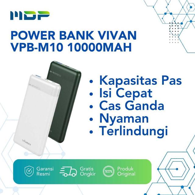 POWER BANK VIVAN VPB-M10 10000MAH